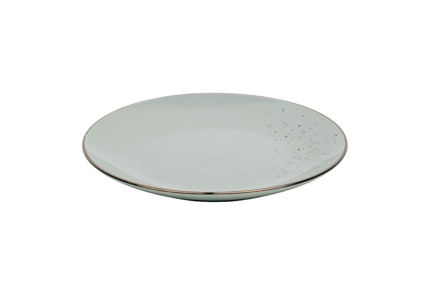Cosy & Trendy Dinerborden Turbolino Blauw ø 27 cm - 6 stuks